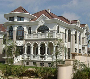 武漢歐式別墅設計及施工完工圖