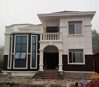 武漢二層自建房設計及效果圖