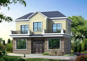 80平方米新農村二層房屋設計圖紙，造價15萬左右