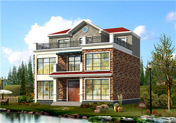 農村三層豪宅設計圖及外觀圖片，經典戶型方案