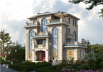 四層簡單新農(nóng)村房屋設(shè)計(jì)圖紙，造價(jià)低，適合農(nóng)村自建