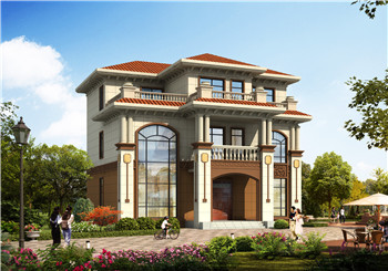 新農村私人別墅建筑設計施工圖，全套別墅設計圖紙