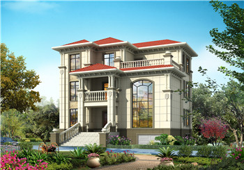 帶地下室三層別墅設(shè)計圖紙(含外觀效果圖),別墅設(shè)計方案