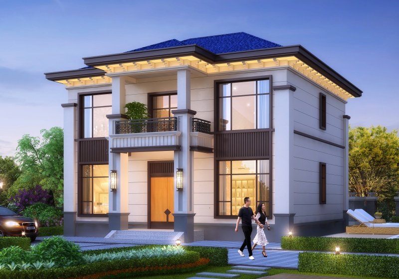 最新網紅二層別墅，寬敞時尚沉穩大氣，布局實用正好滿足您的需求