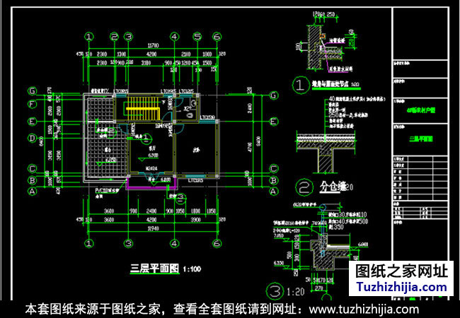 實用三層鄉村別墅設計平面圖