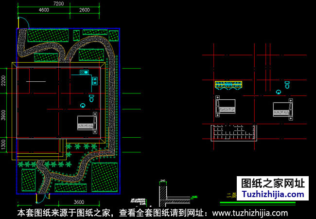 農(nóng)村簡單兩層別墅房屋設(shè)計(jì)圖紙