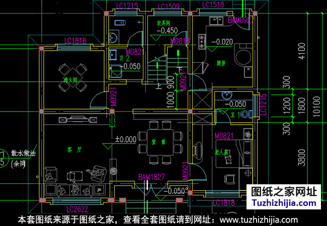 新農村三層別墅設計圖紙