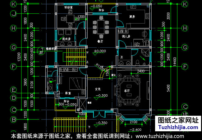 鄉村別墅設計圖紙及效果圖