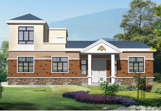 215平方米新農村一層房屋建筑設計施工圖，17x12米15萬