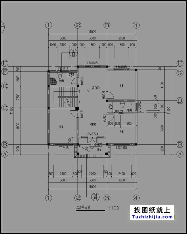 三層半經典小別墅房屋設計圖紙