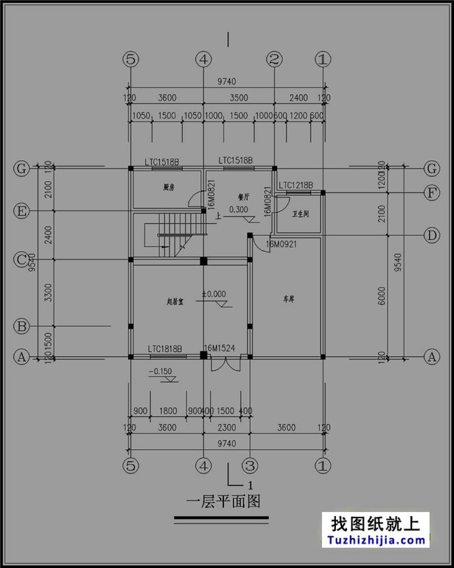 90平方米新農村三層房屋設計圖紙
