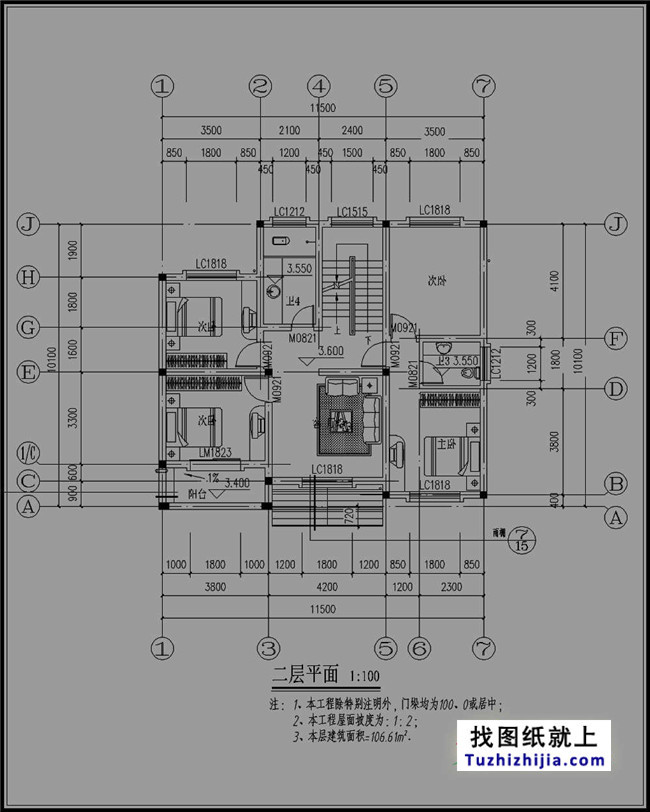 30萬預算三層別墅設計圖紙及效果圖