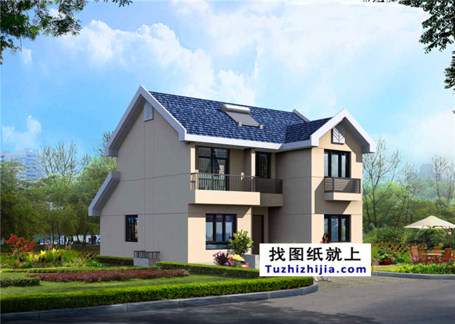 82平方米新農村自建兩層房屋設計圖,10X11米