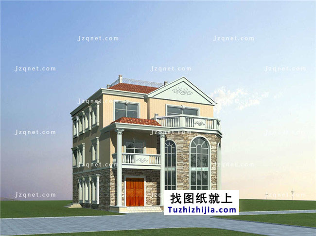 180平方米新農(nóng)村三層別墅設(shè)計圖紙