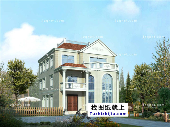 180平方米新農(nóng)村三層別墅設(shè)計圖紙