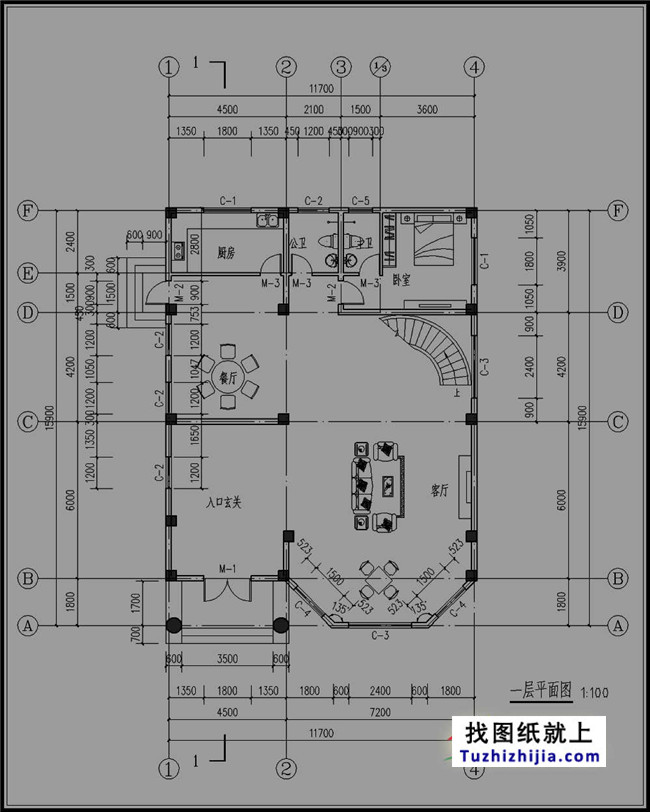 180平方米新農(nóng)村三層別墅設(shè)計圖紙