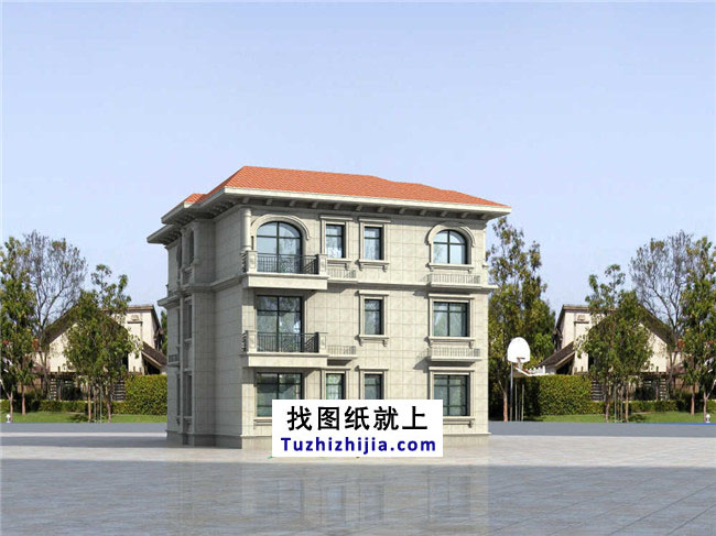 最新歐式三層別墅設(shè)計圖紙