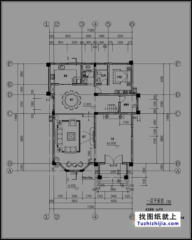 最新歐式三層別墅設(shè)計圖紙