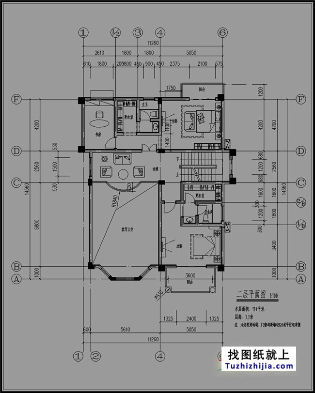 最新歐式三層別墅設(shè)計圖紙