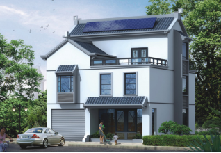 80平方米新農村三層住宅房屋設計圖，造價10萬多