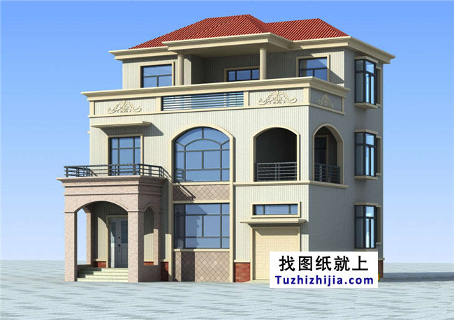 南方新農村三層別墅設計圖紙