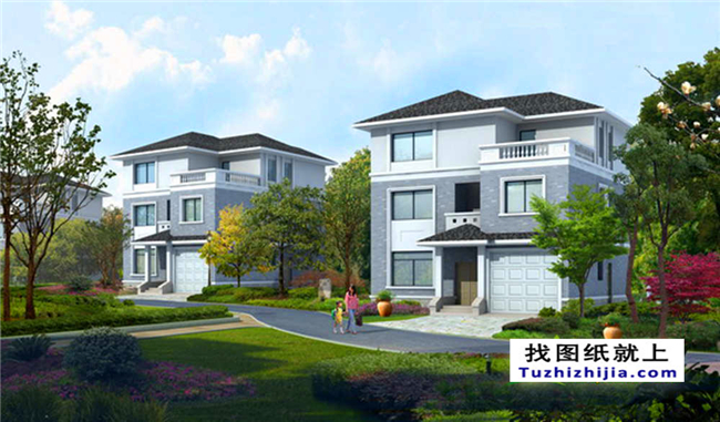 120平方米新農村自建三層別墅施工圖紙,11X11米