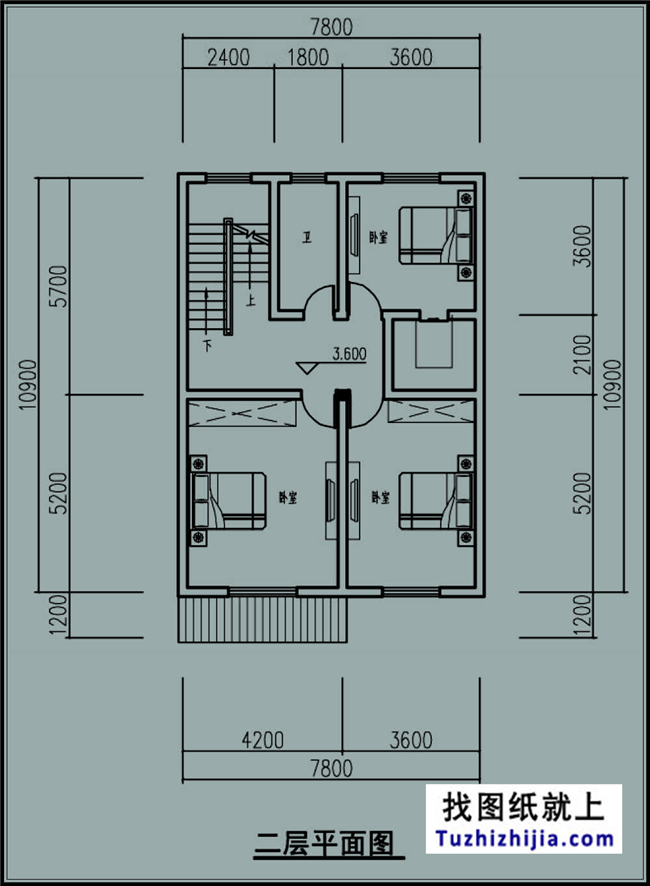 造價：15萬,農村徽派風格三層自建別墅設計圖,8X11米90平方米