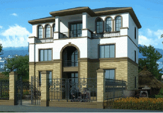 預(yù)算30萬以內(nèi)的三層新農(nóng)村小別墅設(shè)計(jì)施工圖紙及效果圖
