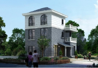 100平米以內的小戶型別墅設計施工圖紙及效果圖