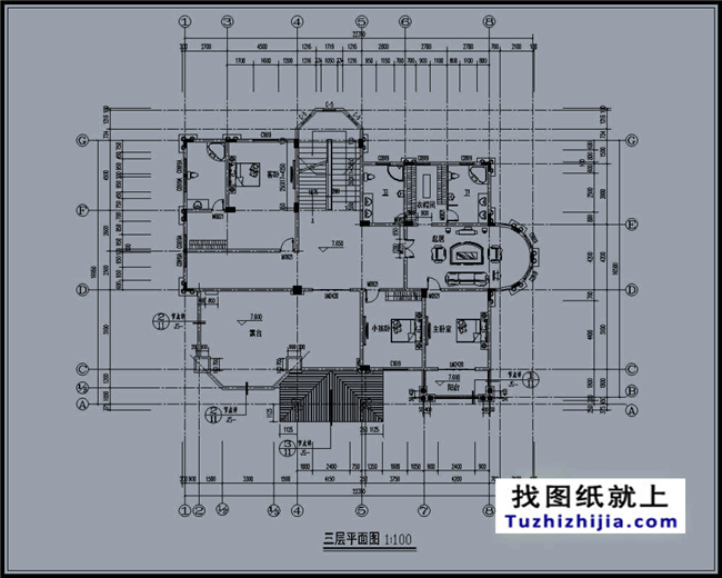 100萬以內的豪華三層自建別墅設計圖紙及效果圖
