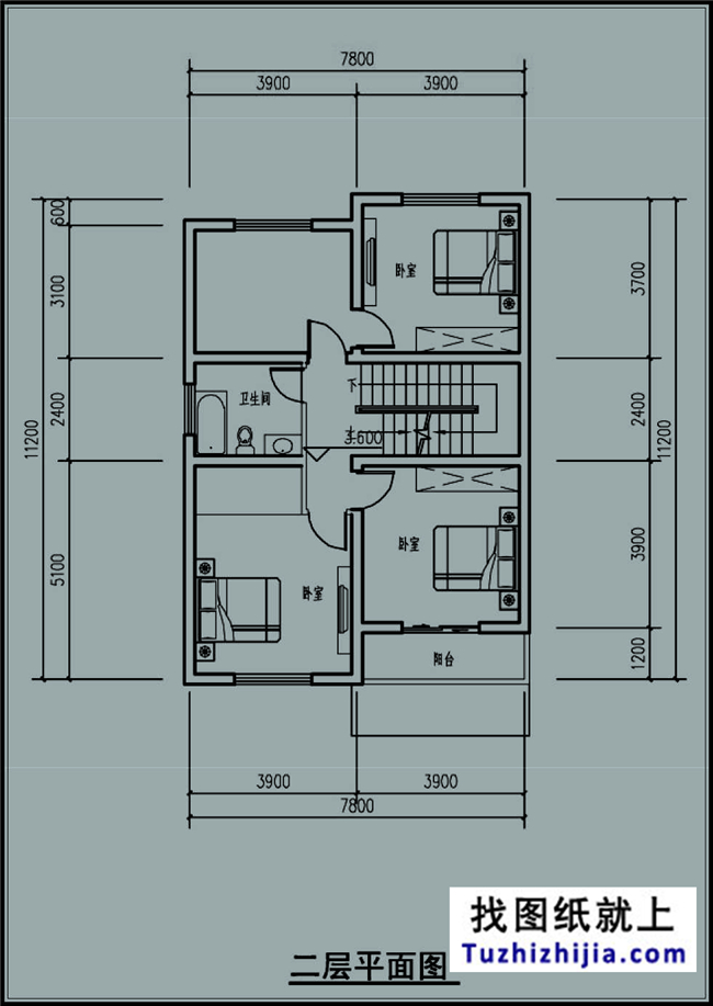 90平米小戶型農村自建三層別墅設計圖紙及效果圖