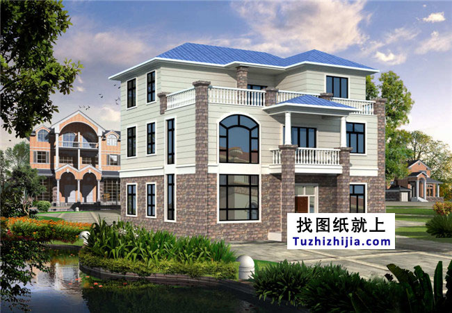 南方新農村三層房屋設計圖大全