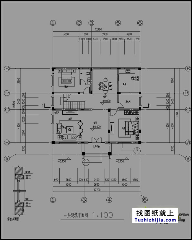 南方新農村三層房屋設計圖大全