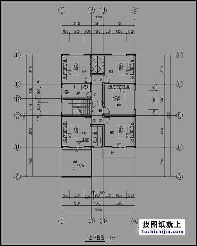 帶小院新農村房屋設計圖紙