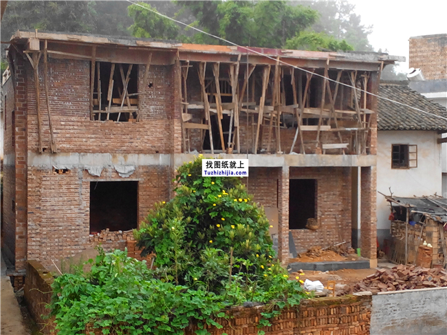 安徽農(nóng)村自建房屋過程全程直播。