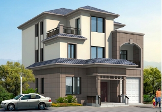 預算20萬左右三層別墅設計圖紙，新農村自建房推薦