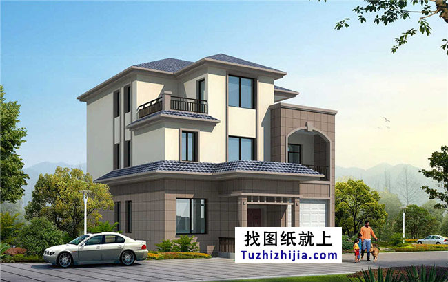 預算20萬左右三層別墅設計圖紙，新農村自建房推薦