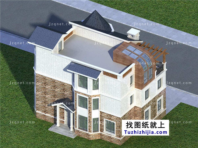 獨棟三層樓房設計圖紙及效果圖,農村蓋房推薦