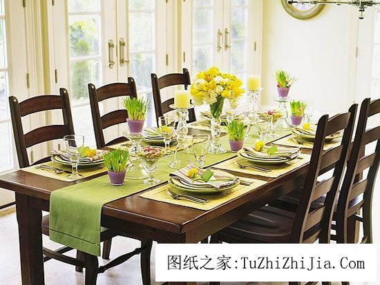 家居風景達人 餐桌擺放也有講究