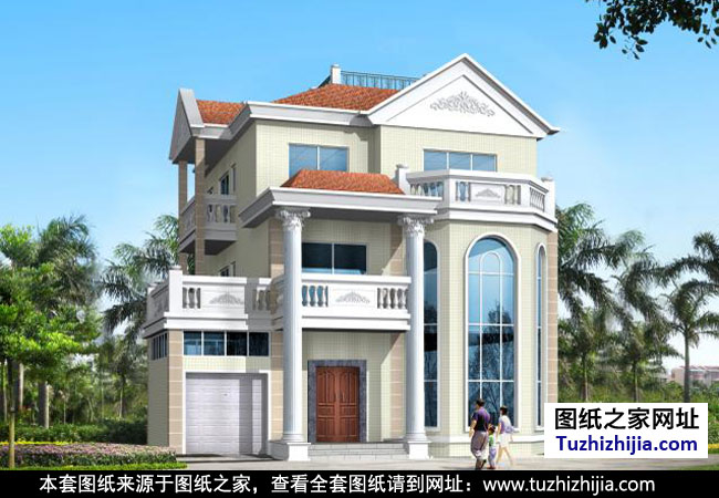 美呆了，農村小別墅設計圖展示，造價30萬左右