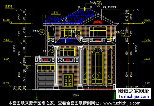 美呆了，農村小別墅設計圖展示，造價30萬左右