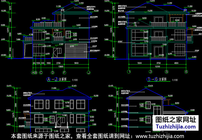 逃離喧囂的城市，帶上農村小別墅設計圖回家建別墅