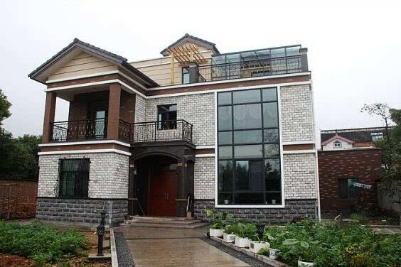 30萬農村自建3層小洋樓，高端，大氣，有面子