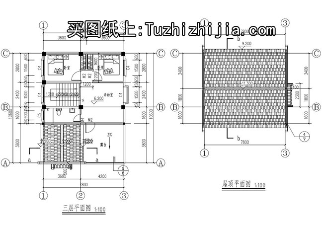 二層半農村小別墅設計方案圖,南方設計圖精選