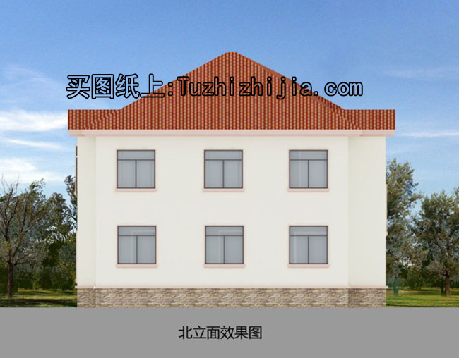 農(nóng)村二層小別墅圖片，二層別墅效果圖及設(shè)計圖