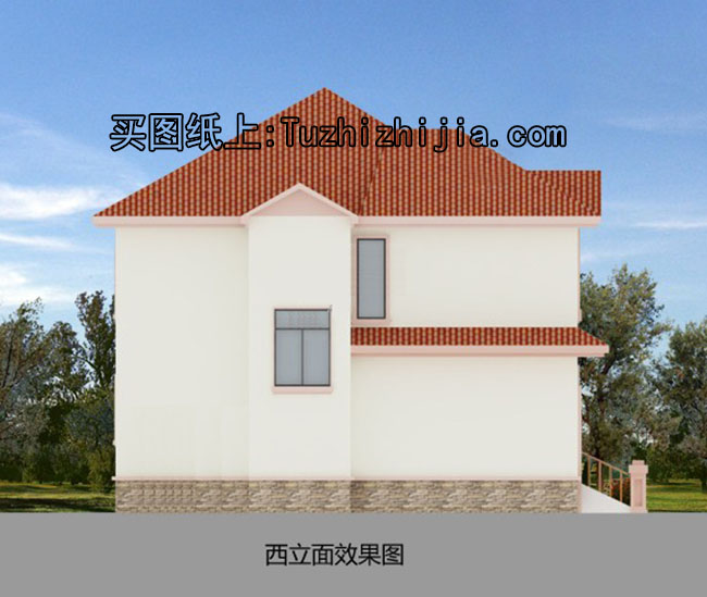 農(nóng)村二層小別墅圖片，二層別墅效果圖及設(shè)計圖