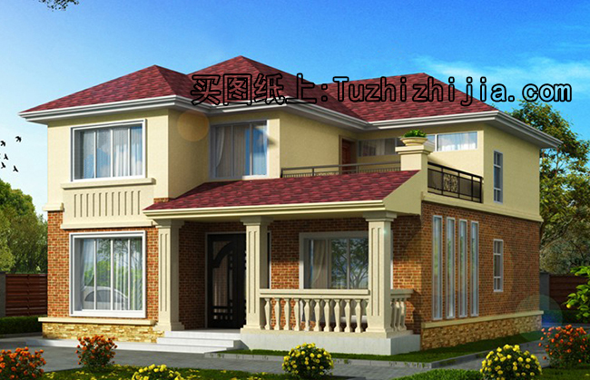 110平房子設計圖,經典的農村自建房屋設計圖