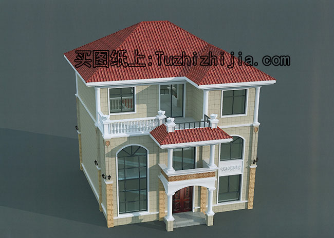 三層三間別墅設計圖方案，含外觀圖片，自建推薦