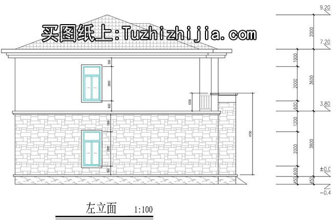 最新：二層別墅圖片大全欣賞！全套建筑施工圖！