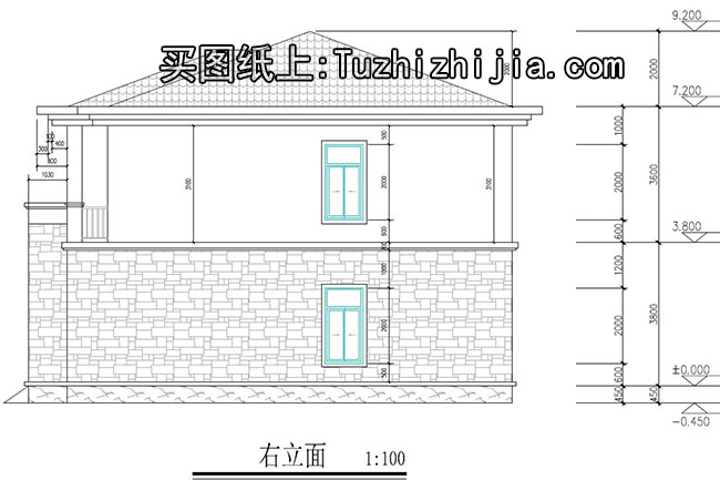 最新：二層別墅圖片大全欣賞！全套建筑施工圖！